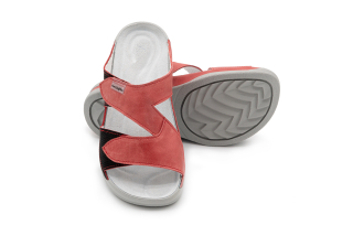 MEDISTYLE Pantofel červeno-černý Marta 6M-E15-6